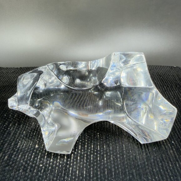 BACCARAT Clear Heave Crystal Figurine Grizzly Bear Made In France Paperweight - Picture 12 of 15